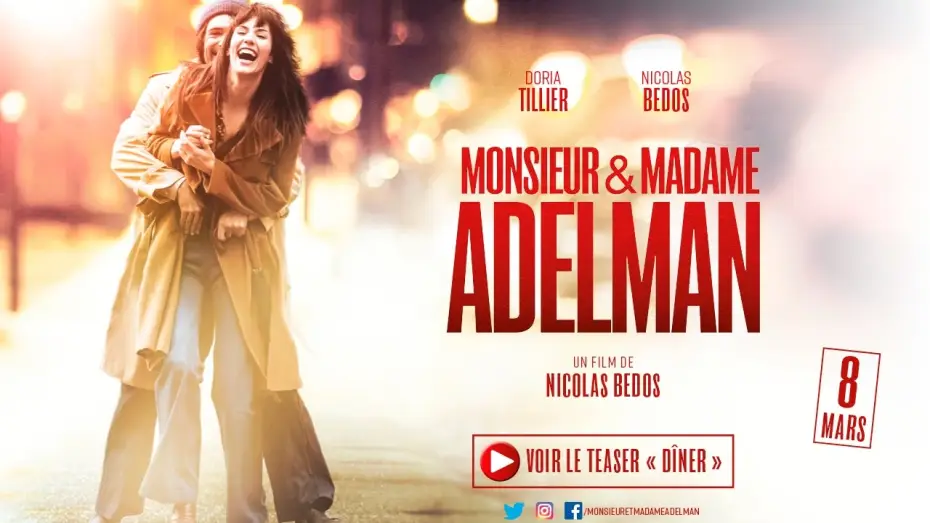 Відео до фільму Він і вона — Teaser "Diner" - MONSIEUR & MADAME ADELMAN de Nicolas Bedos