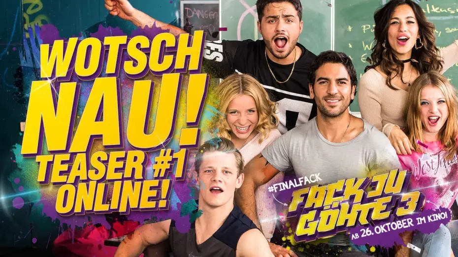 Відео до фільму Відпадний препод 3 — Fack ju Göhte 3 - Teaser (Deutsch)