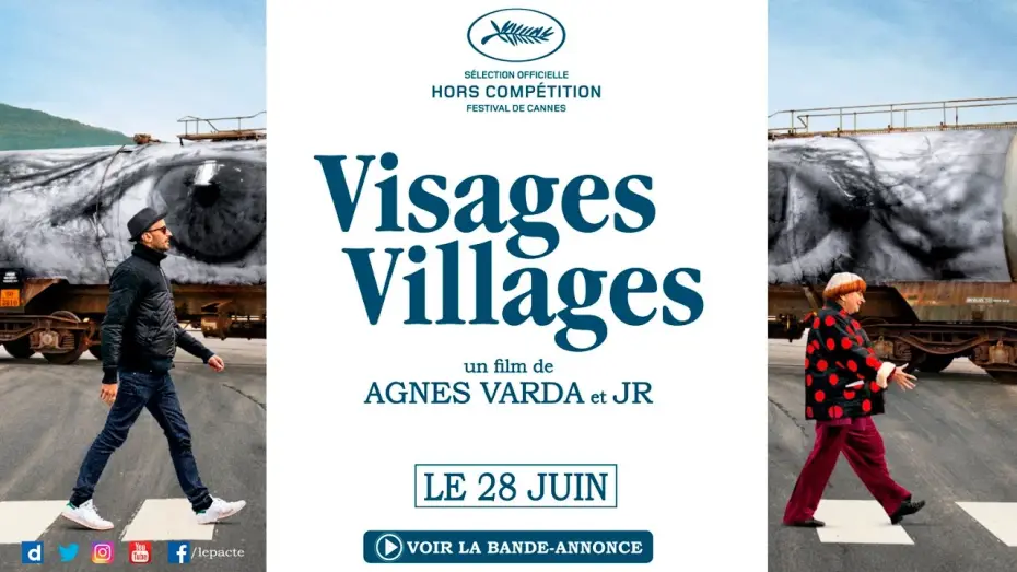 Відео до фільму Обличчя, села — Bande-annonce - VISAGES, VILLAGES d'Agnès Varda et JR