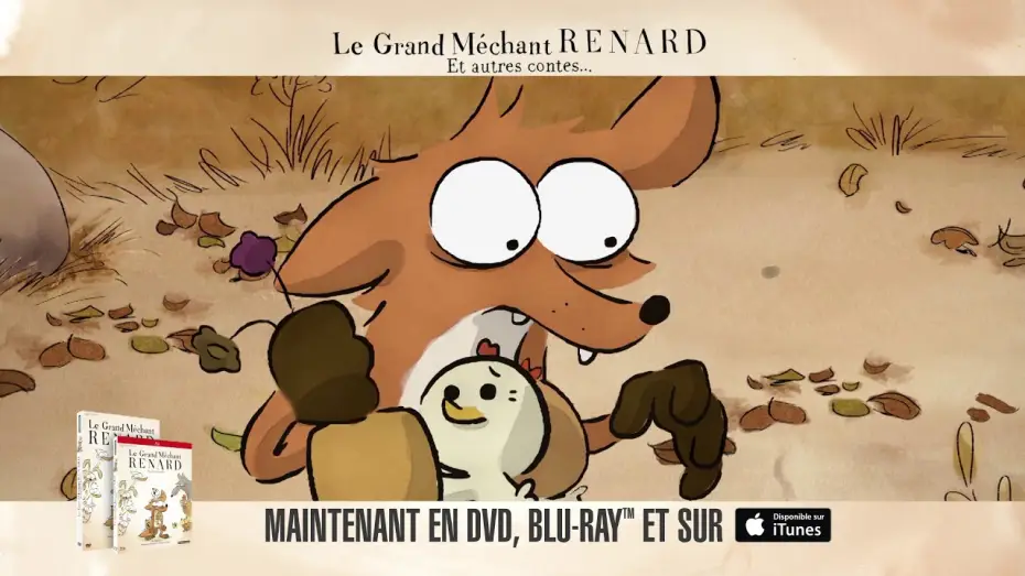 Відео до фільму Великий злий лис та інші історії — Le Grand Méchant Renard et autres contes... - maintenant en DVD, Blu-ray et VOD