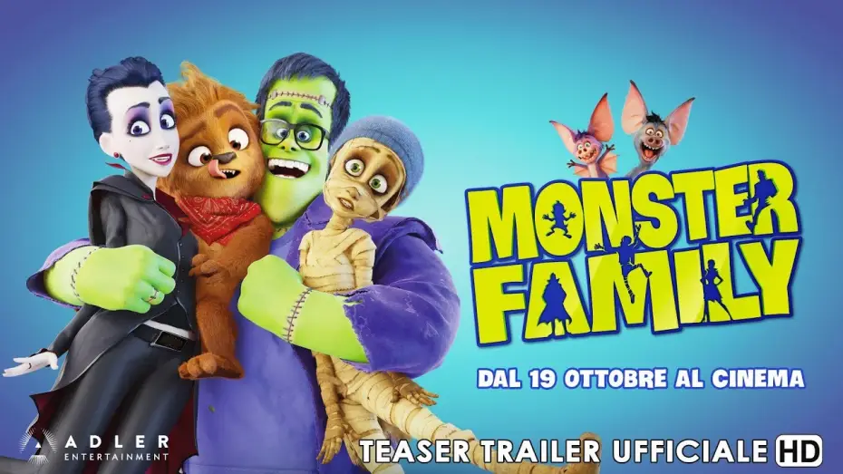 Відео до фільму Ми &mdash; монстри | Monster Family | Teaser Trailer Ufficiale Italiano | HD