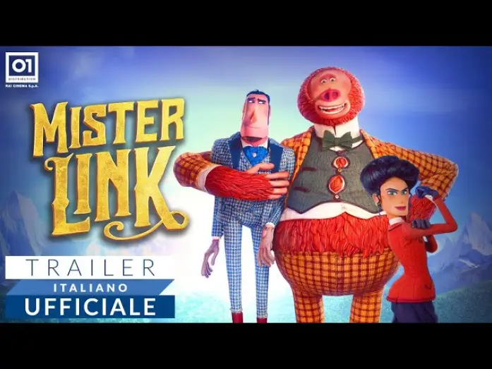 Відео до фільму Містер Лінк: Загублена ланка еволюції — Mister Link (2020) - Trailer Ufficiale HD