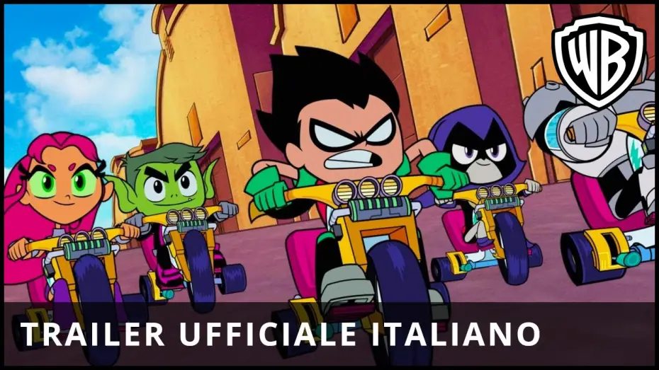 Відео до фільму Юні титани, вперед! — TEEN TITANS GO! IL FILM - Trailer Ufficiale Italiano