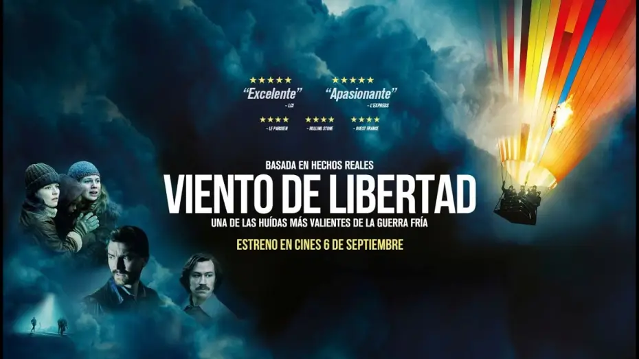Відео до фільму Ballon — VIENTO DE LIBERTAD - tráiler español VE