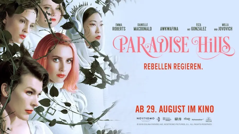 Відео до фільму Таємниці Райських схилів — PARADISE HILLS - Trailer deutsch