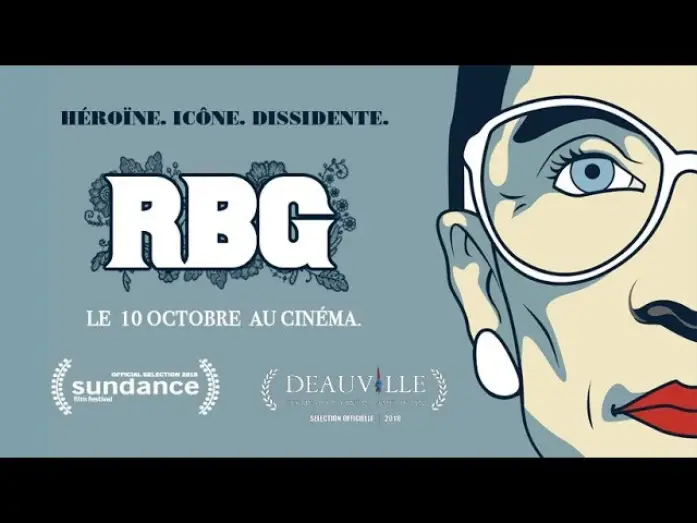 Відео до фільму РБҐ: Життя ікони правосуддя — RBG - Ruth Bader Ginsburg bande-annonce VF