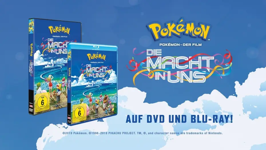 Відео до фільму 劇場版ポケットモンスター みんなの物語 — Pokémon – Der Film: Die Macht in uns - Trailer [HD] Deutsch / German