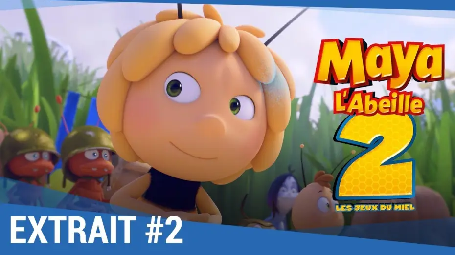 Відео до фільму Бджілка Майя 2: Медові ігри — MAYA L'ABEILLE 2 - Extrait "Bataille de Pollen