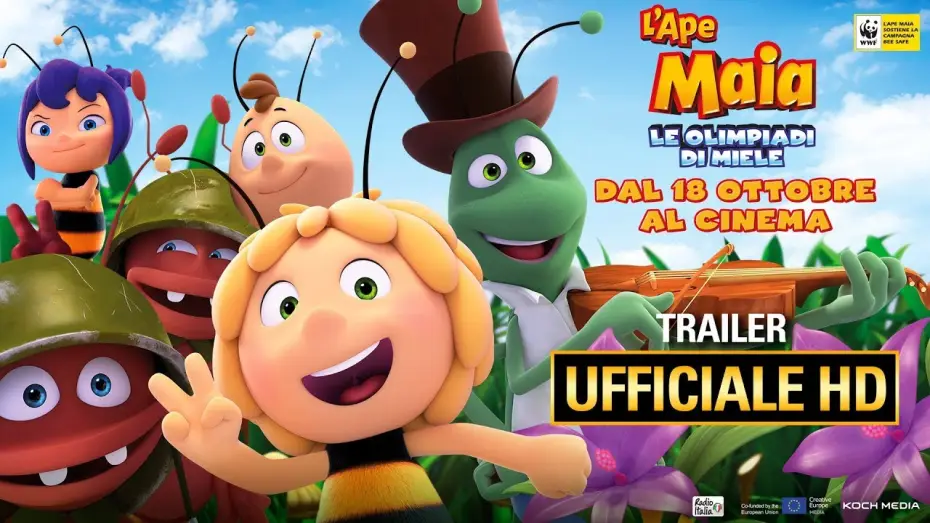 Відео до фільму Бджілка Майя 2: Медові ігри — L'Ape Maia - Le Olimpiadi di Miele - Trailer Ufficiale Italiano | HD