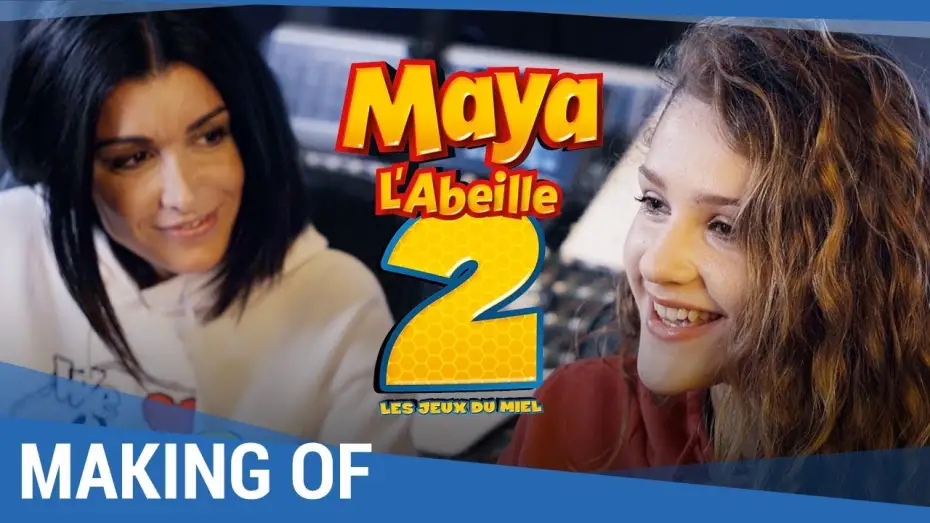 Відео до фільму Бджілка Майя 2: Медові ігри — MAYA L'ABEILLE 2 - Doublage avec Jenifer et Lou