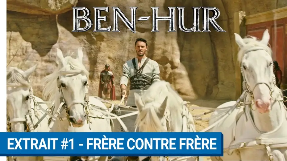 Відео до фільму Бен-Гур | BEN-HUR - Extrait #1 : Fr&egrave;re contre fr&egrave;re (VOST)