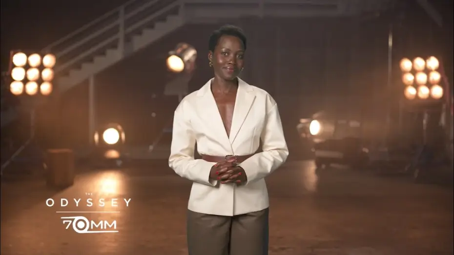 Відео до фільму Одіссея — Lupita Nyong'o on 70MM