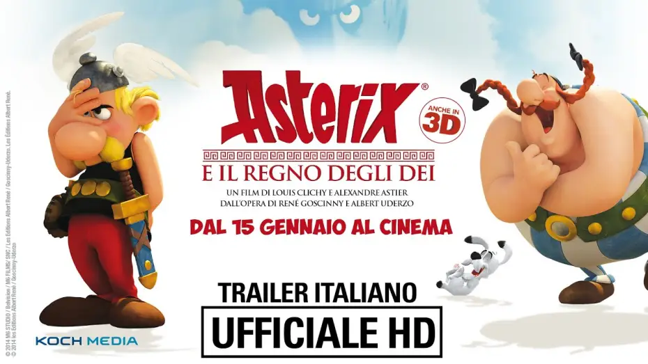 Відео до фільму Астерікс: Земля богів | Asterix e Il Regno degli Dei - Trailer ITA - Ufficiale - HD