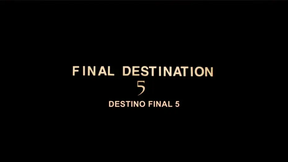Відео до фільму Пункт призначення 5 — Final Destination 5 (Spanish) - Opening Credits
