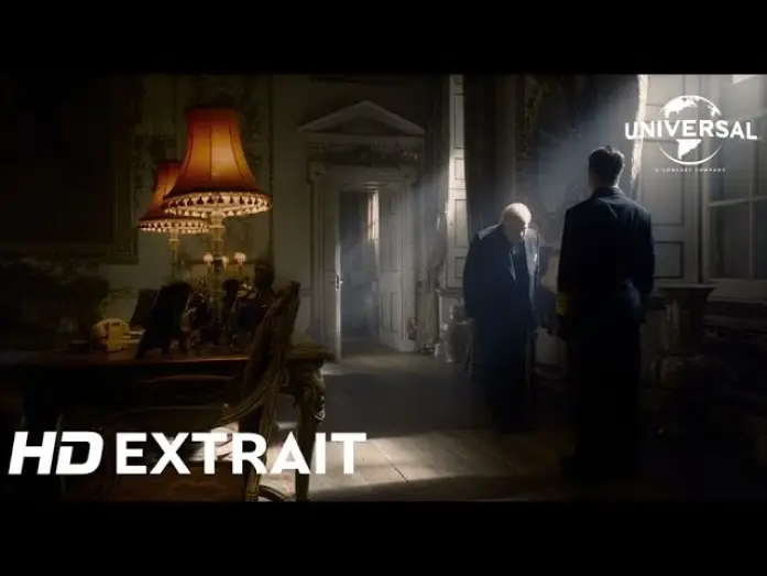 Відео до фільму Темні часи | Les Heures Sombres / Extrait "Winston et le roi Georges VI" VF [Au cin&eacute;ma le 3 janvier]