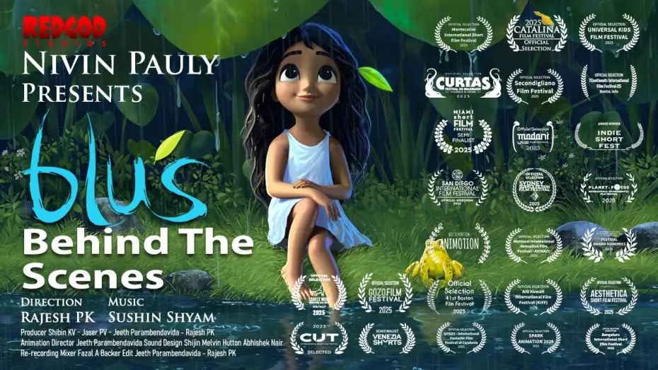 Відео до фільму Blu&rsquo;s | Blu&rsquo;s | Behind the Scenes | Animated short film by Rajesh PK | RedGod Studios