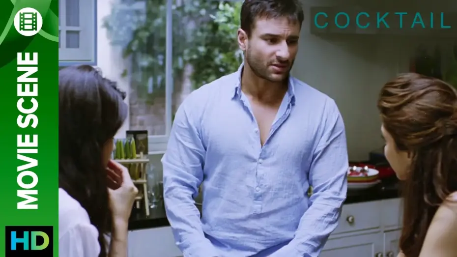 Відео до фільму Коктейль | Cocktail | Love Triangle Scene | Saif Ali Khan, Deepika & Diana