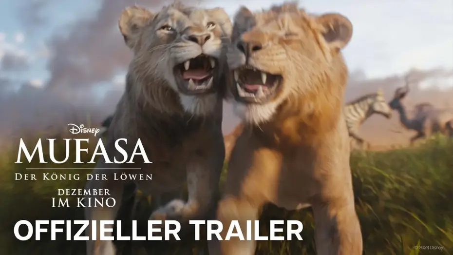 Відео до фільму Муфаса: Король Лев | Offizieller Trailer
