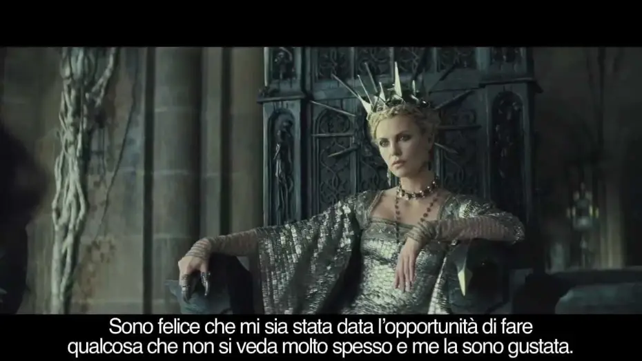 Відео до фільму Білосніжка та мисливець | Charlize Theron: la regina cattiva di Biancaneve e il Cacciatore (sottotitoli in italiano)