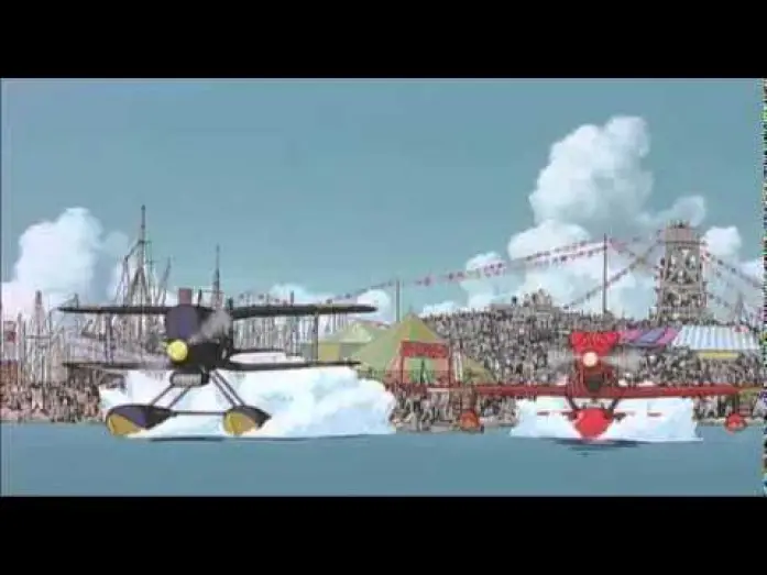 Відео до фільму Кнур Багряний | Porco Rosso Trailer Italiano