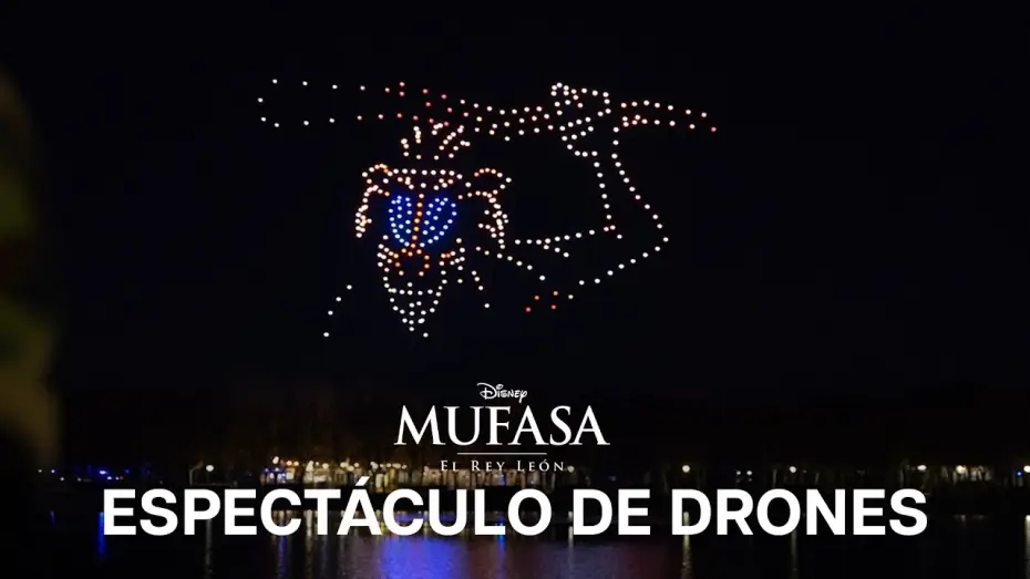 Відео до фільму Муфаса: Король Лев | Espect&aacute;culo de drones completo