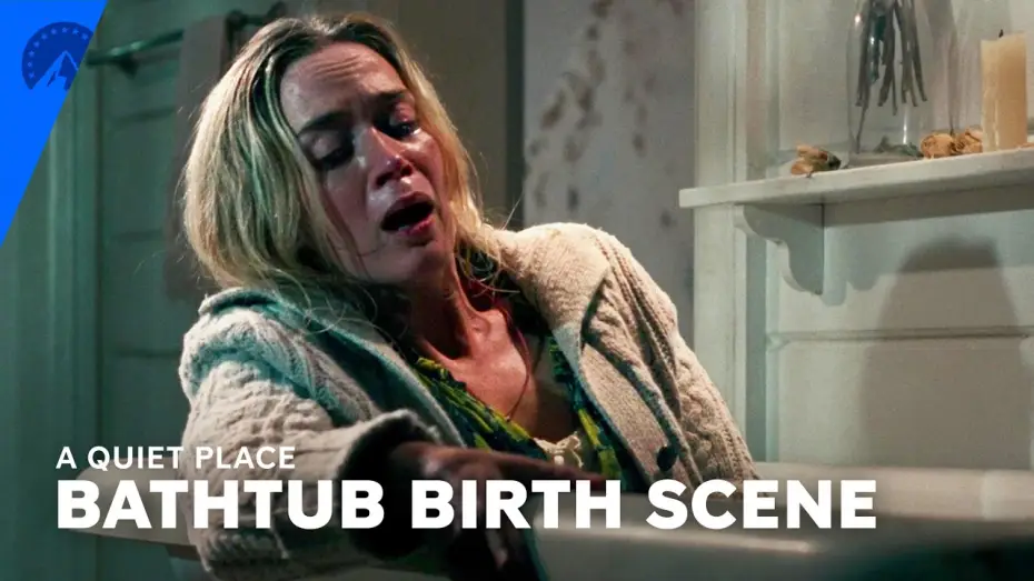 Відео до фільму Тихе місце | Bathtub Birth Scene