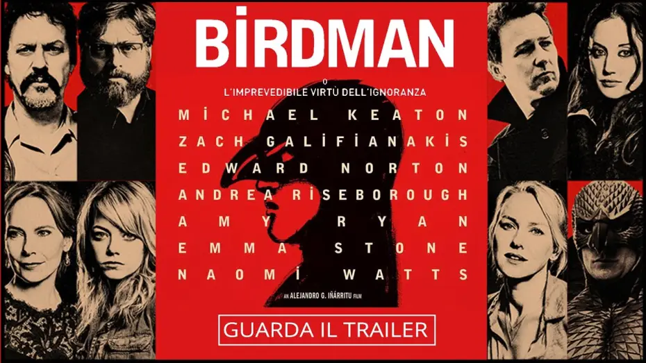 Відео до фільму Бердмен | Birdman - O L'imprevedibile virt&ugrave; dell'ignoranza | Trailer Ufficiale HD | 2014