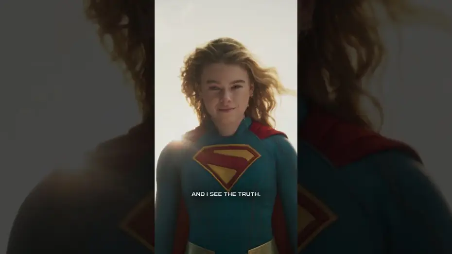 Відео до фільму Суперґьорл — Superman sees the good. Supergirl sees the truth.