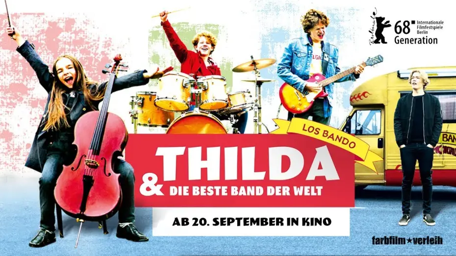Відео до фільму Лос Бандо — THILDA & DIE BESTE BAND DER WELT - Trailer HD