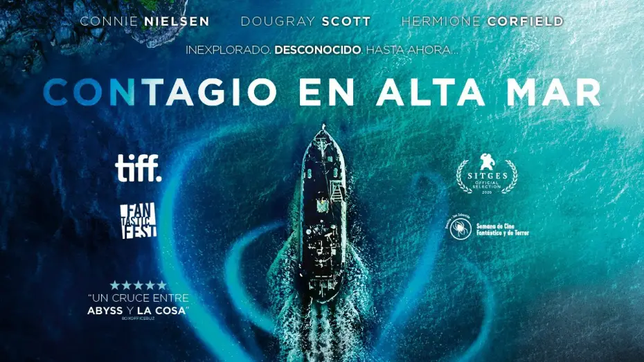 Відео до фільму Морські паразити — CONTAGIO EN ALTA MAR - Tráiler VE