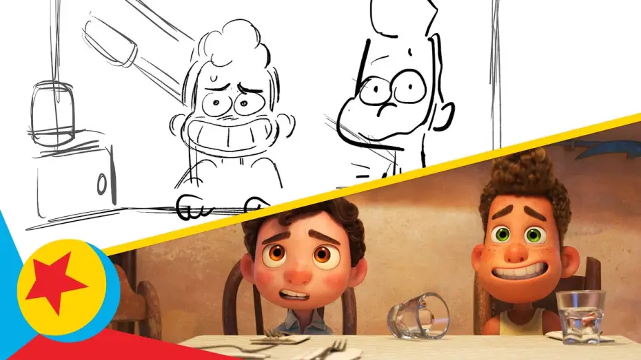 Відео до фільму Лука — Luca and Alberto Join Guilia and Massimo for Dinner | Pixar Side-By-Side
