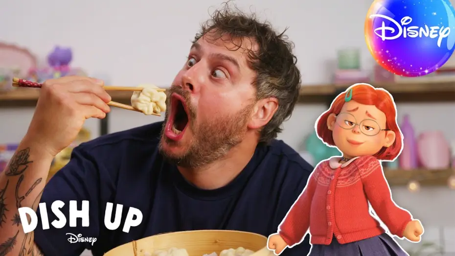 Відео до фільму Я — панда — Recreating Turning Red's Bao Buns | Dish Up Disney