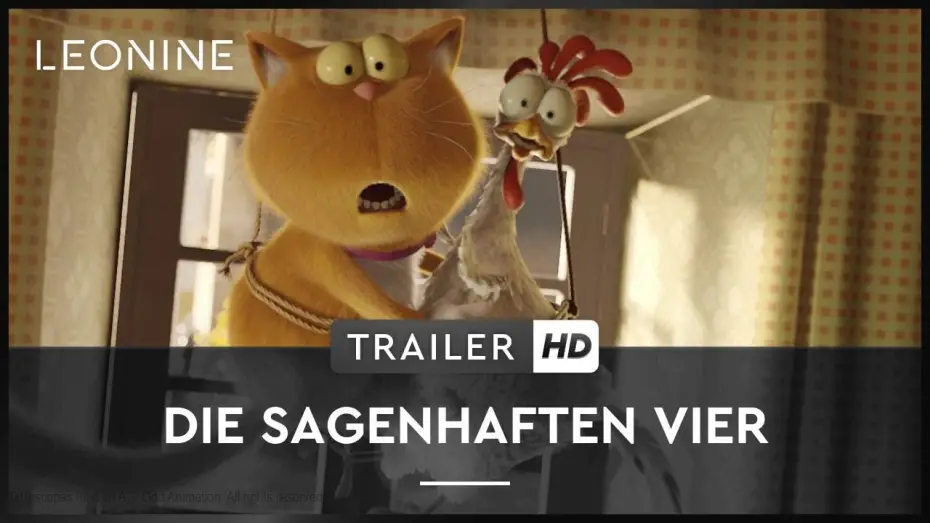 Відео до фільму Агент Марні — Die sagenhaften Vier – Trailer (deutsch/german; FSK 0)