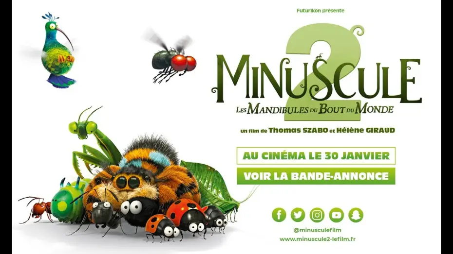 Відео до фільму Комашки 2. Карибські пригоди! | MINUSCULE 2 - Bande Annonce VF