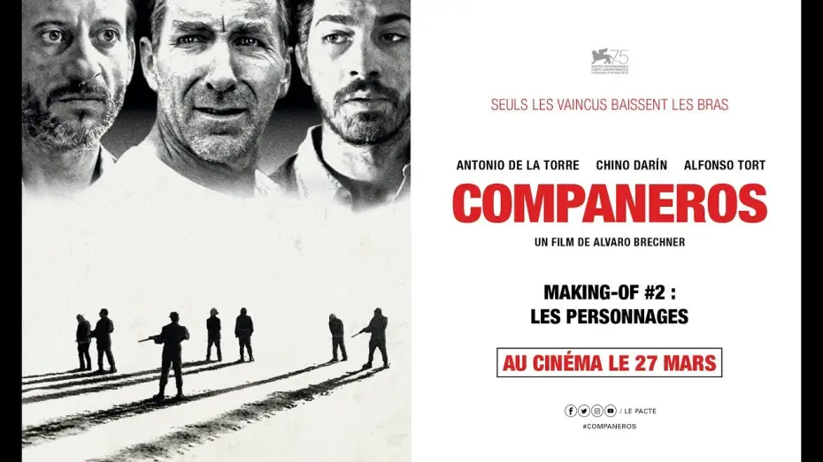 Відео до фільму La noche de 12 años — COMPANEROS - Making-of #2 : Les personnages