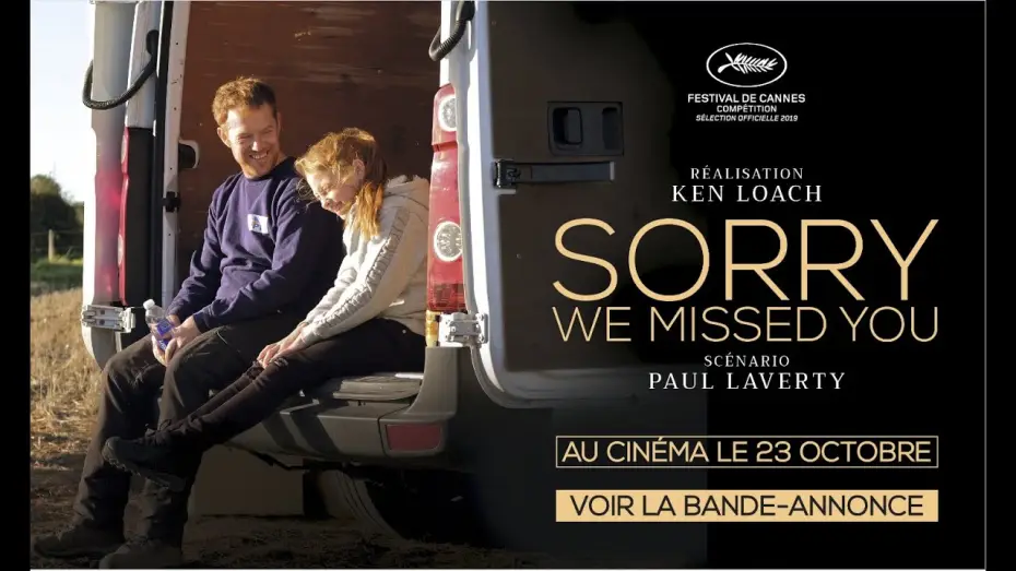 Відео до фільму Вас не було на місці — SORRY WE MISSED YOU - Bande Annonce [VOST]