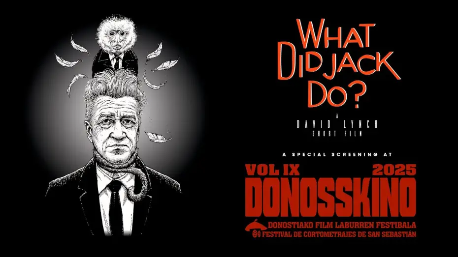 Відео до фільму Що зробив Джек? — What Did Jack Do? · Trailer · David Lynch · Donosskino 2025 Screening ·