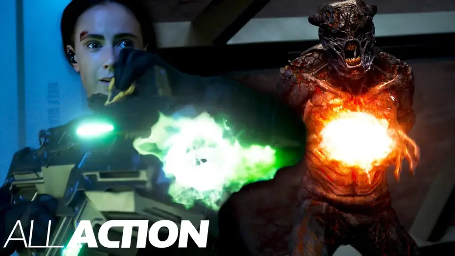 Відео до фільму Doom: Анігіляція — Space Marine Finds The B.F.G. | Doom: Annihilation (2019) | All Action