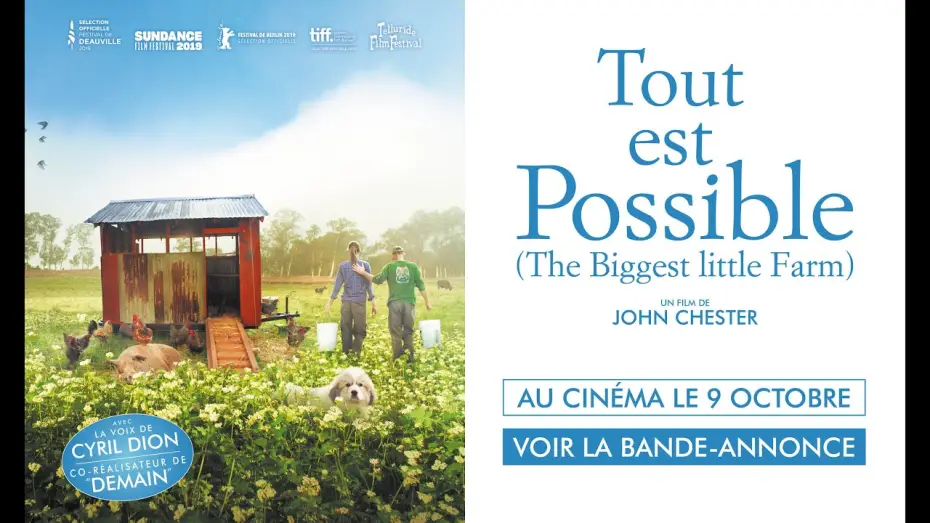 Відео до фільму Найбільша маленька ферма — TOUT EST POSSIBLE - Bande Annonce VF