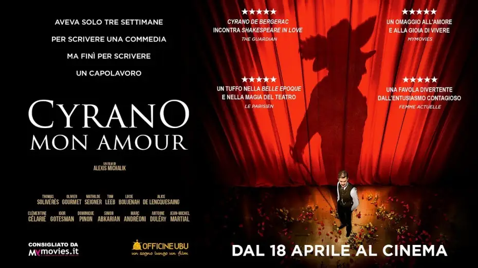 Відео до фільму Сірано — Trailer italiano ufficiale