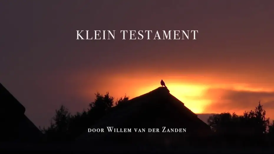 Відео до фільму Klein Testament — Teaser - Klein Testament (A Little Testament)