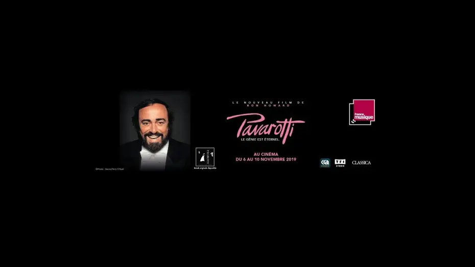 Відео до фільму Паваротті — Pavarotti : Le nouveau film-hommage de Ron Howard, au cinéma du 6 au 10 Novembre 2019 (VOSTFR)