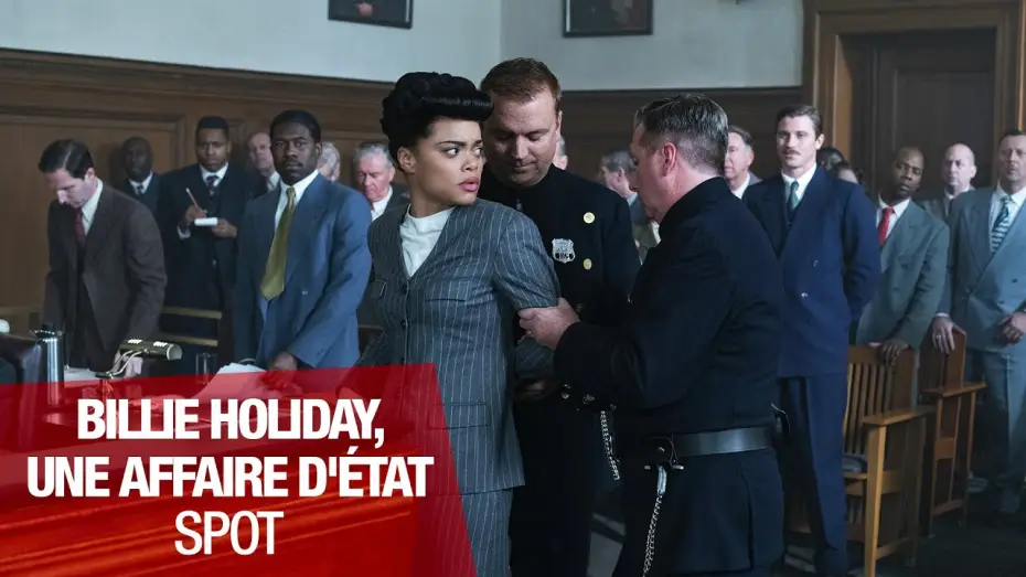Відео до фільму Сполучені Штати проти Біллі Голідей — BILLIE HOLIDAY, UNE AFFAIRE D'ÉTAT - Spot [VF]