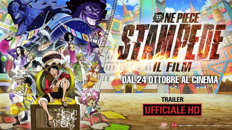 Відео до фільму Ван-Піс: Панічна Втеча — One Piece: STAMPEDE - Il Film - Trailer Ufficiale Italiano | HD