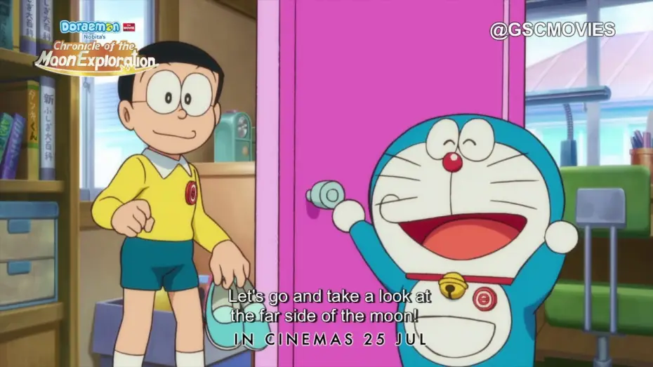 Відео до фільму 映画ドラえもん のび太の月面探査記 — DORAEMON: NOBITA'S CHRONICLE OF THE MOON EXPLORATION (Official Trailer) - In Cinemas 25 July 2019