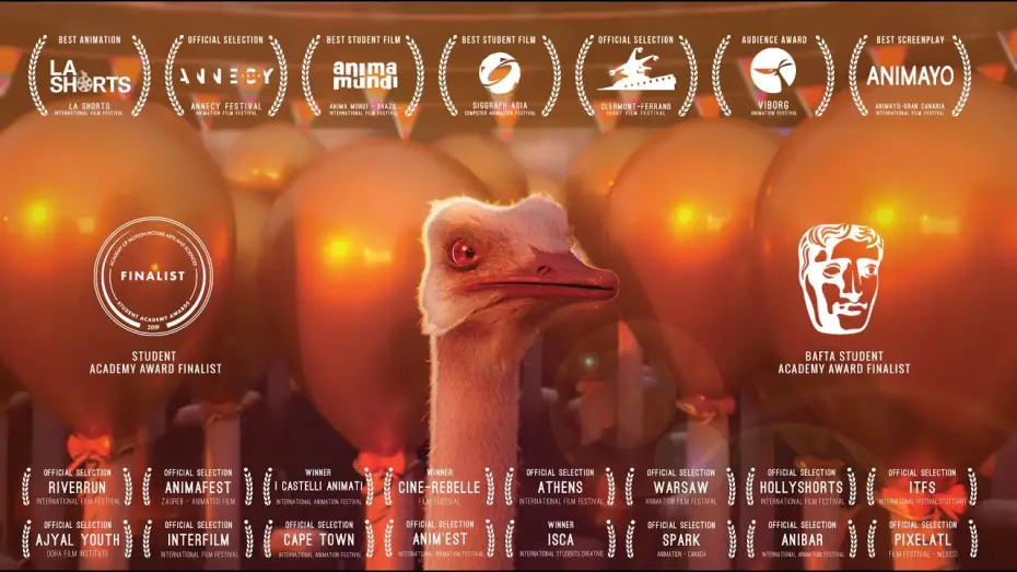 Відео до фільму Ostrich Politic — The Ostrich politic - Animation Short Film 2018 - GOBELINS