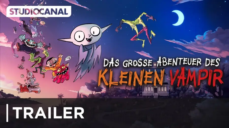 Відео до фільму Petit Vampire — Das große Abenteuer des kleinen Vampir | Trailer | Deutsch HD