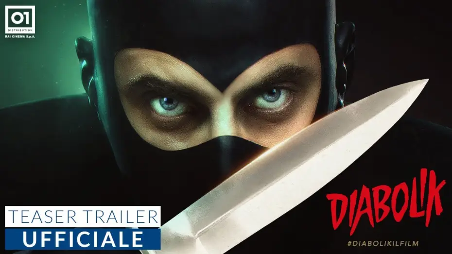 Відео до фільму Дьяволік. Суперзлочинець і рожевий діамант | DIABOLIK dei Manetti Bros. (2020) - Teaser Trailer Ufficiale HD