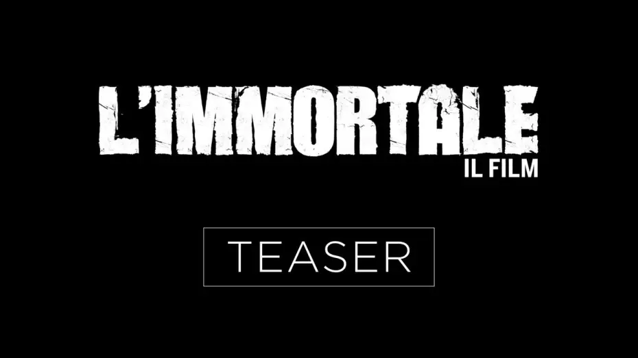 Відео до фільму L'Immortale — L'Immortale (2019) - Teaser