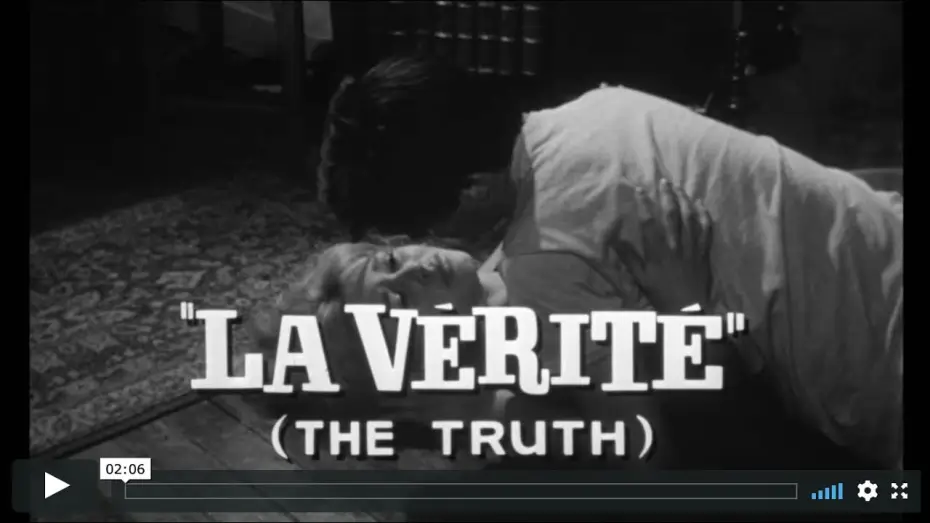Відео до фільму La Vérité — LA VERITE (1960) Bande Annonce VF HD, de Henri-Georges Clouzot avec Brigitte Bardot
